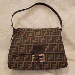 Fendi Mamma Baguette Zucca handbag